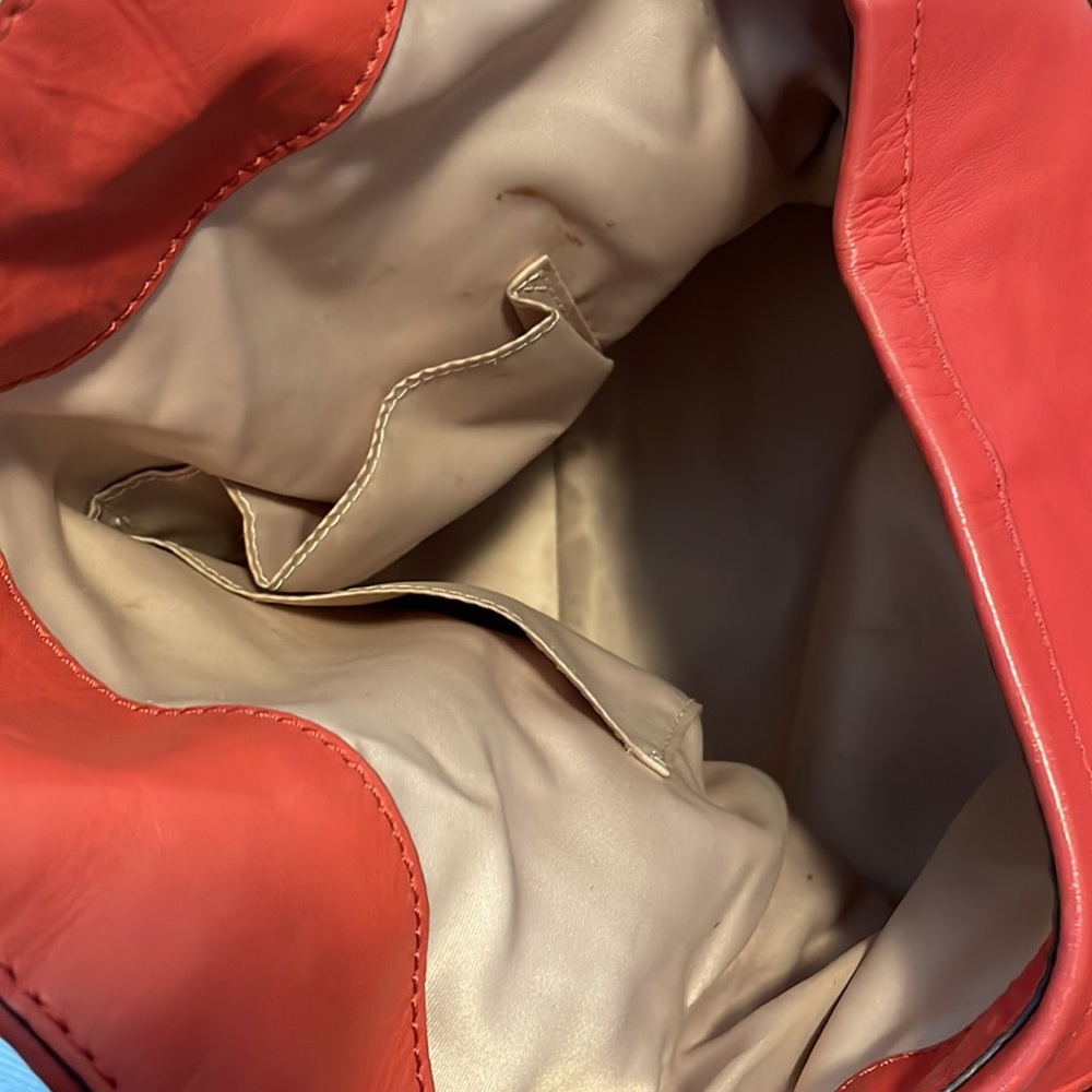 COACH Large Madison Phoebe Twisted Gathered Leather Shoulder Bag - Picture 4 of 11